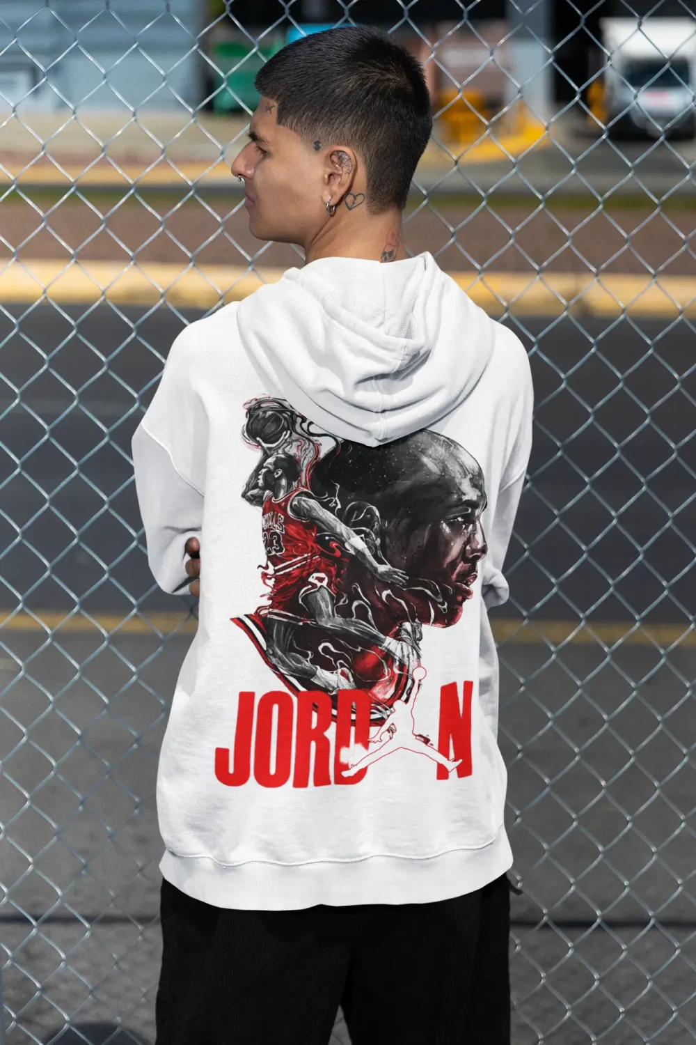 Jordan Calling : Premium Oversized Hoodie - Image 6