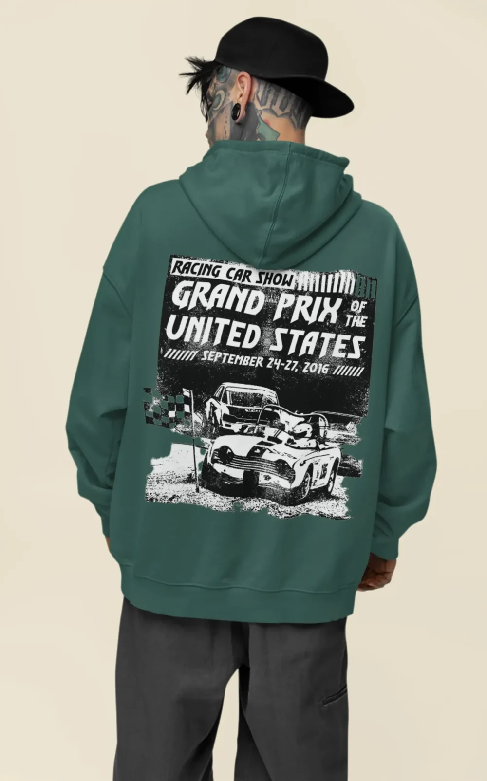 Grand Prix : Premium Oversized Hoodie