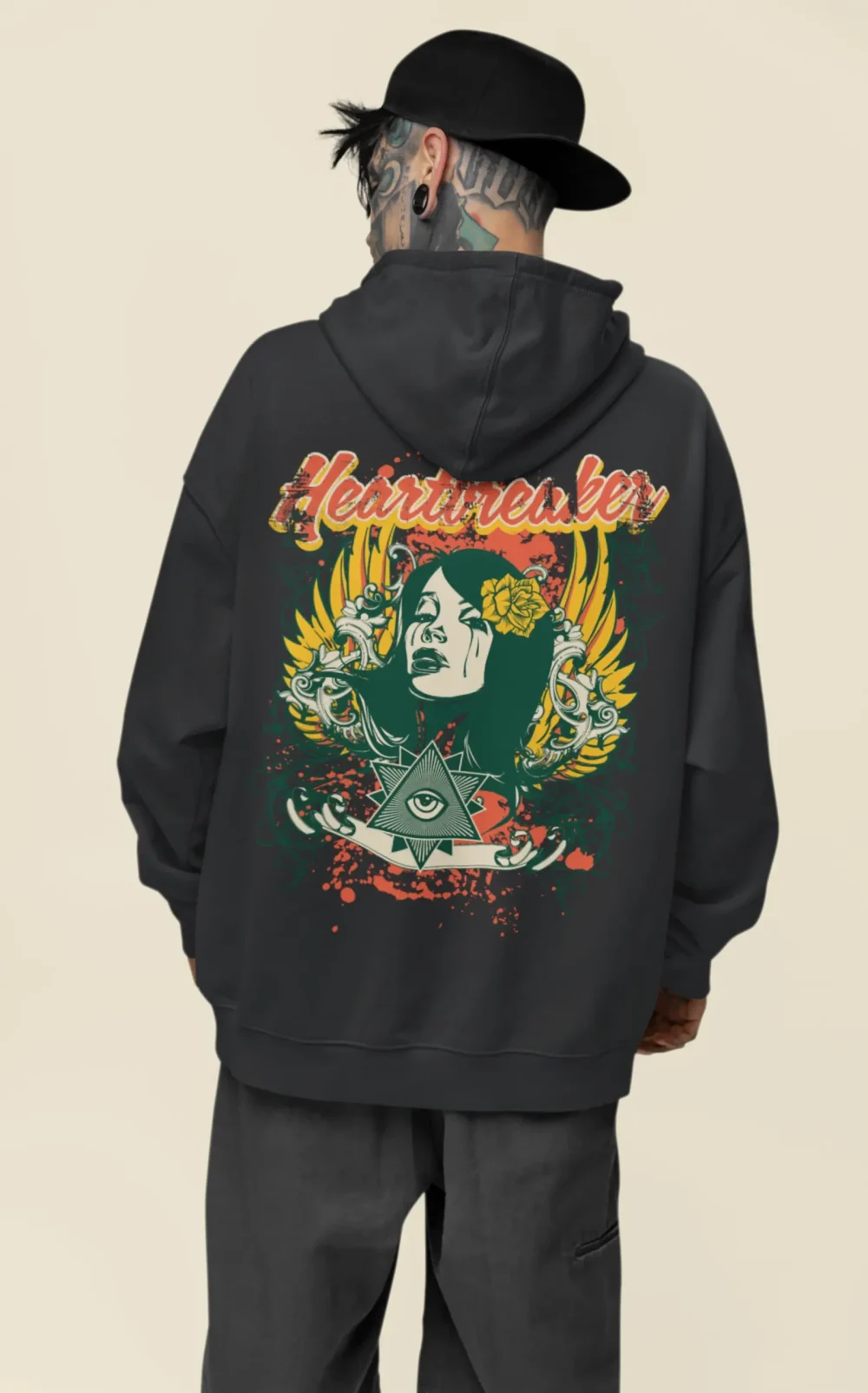 Heart Breaker : Premium Oversized Hoodie