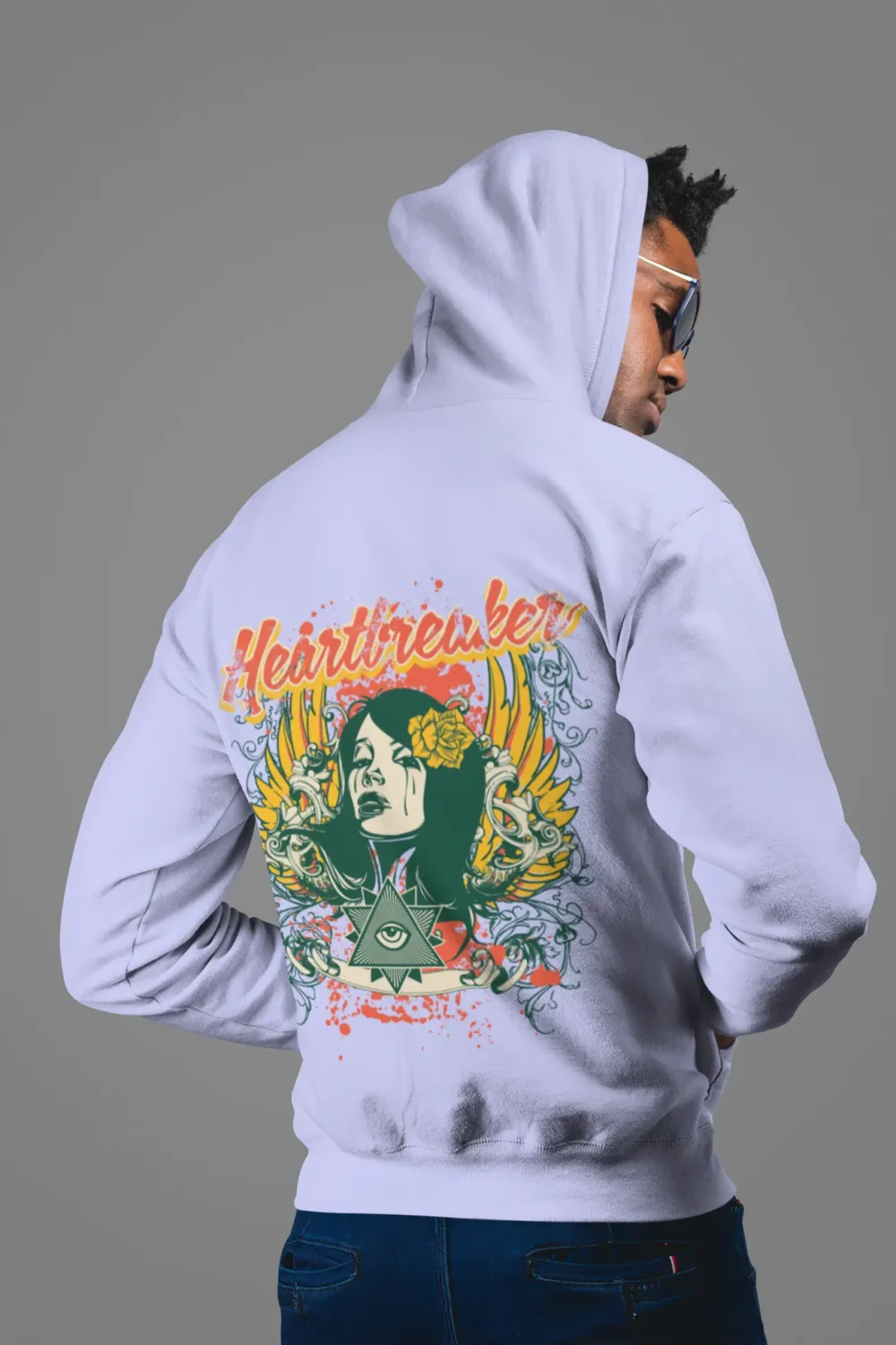 Heart Breaker : Premium Oversized Hoodie - Image 6