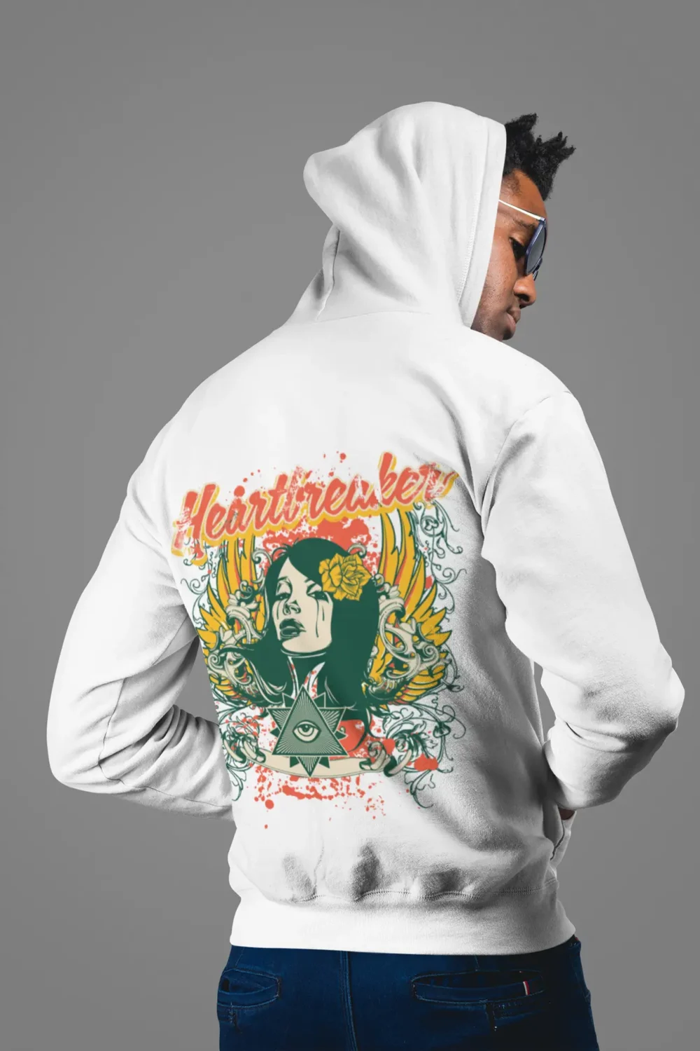 Heart Breaker : Premium Oversized Hoodie - Image 5