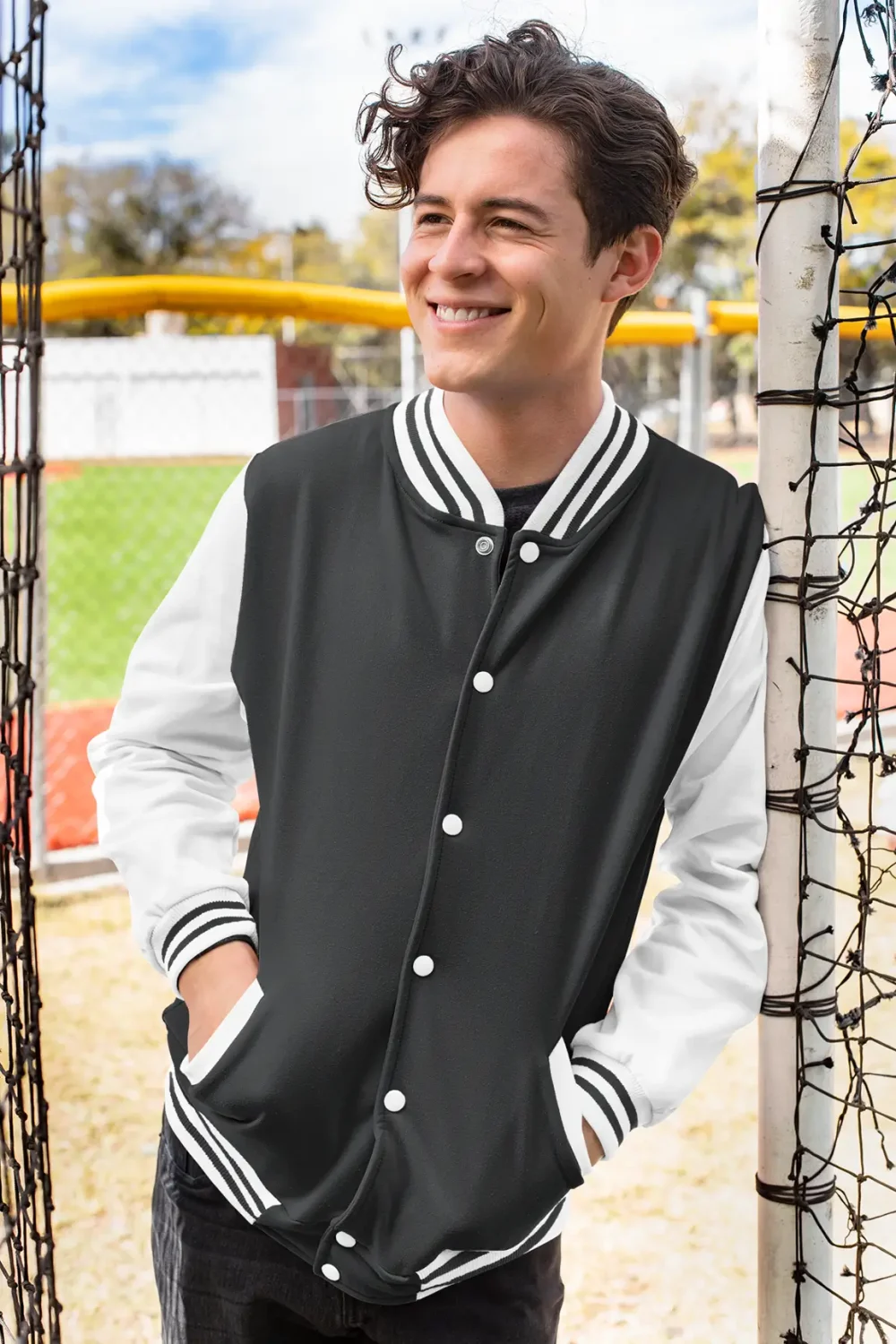 Black Varsity Jacket