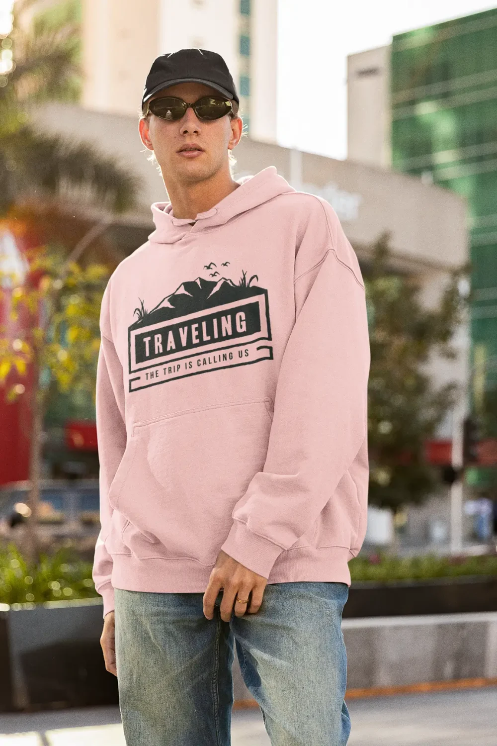 Trip Calling : Premium Oversized Hoodie - Image 2