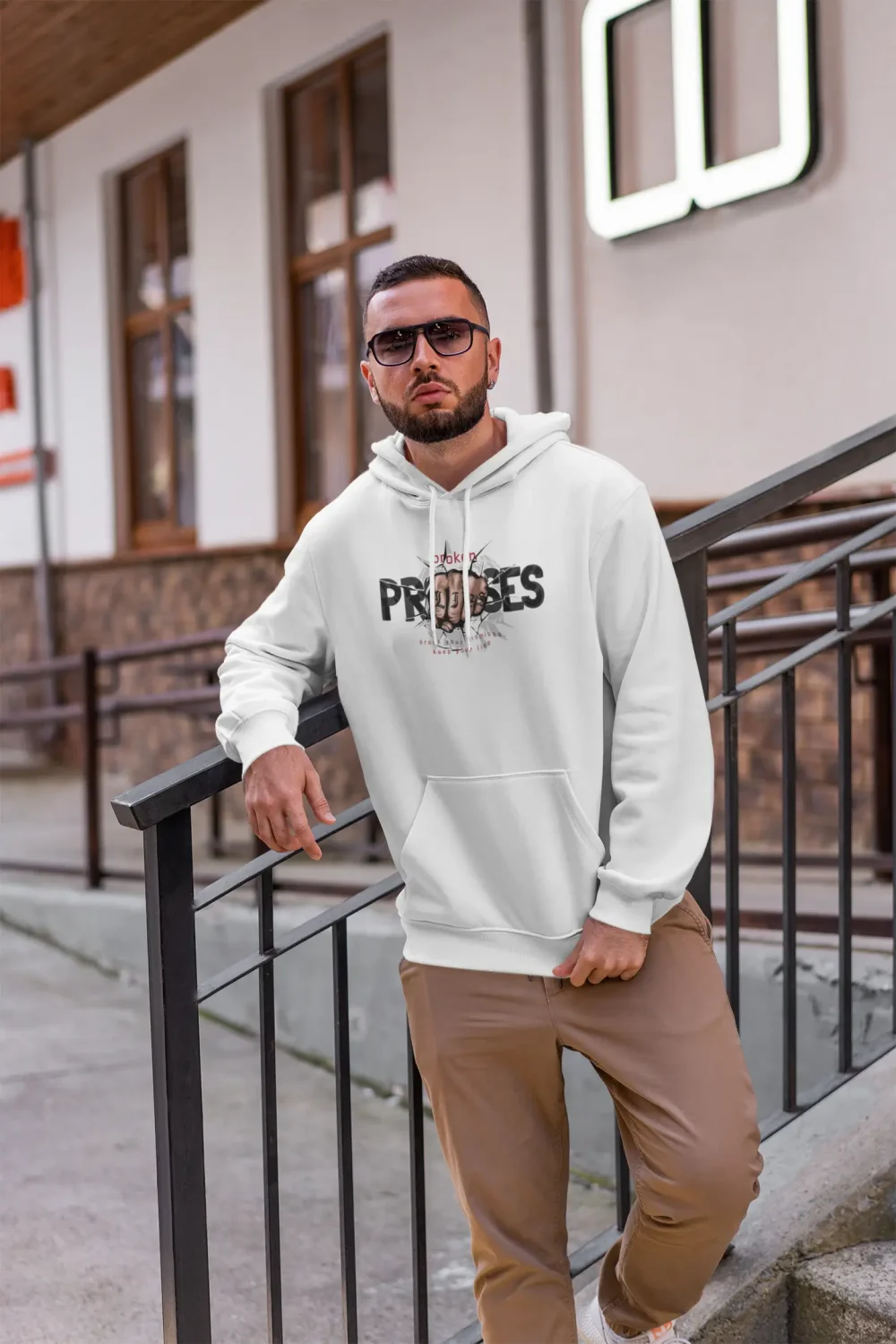 Broken Promises : Premium Oversized Hoodie